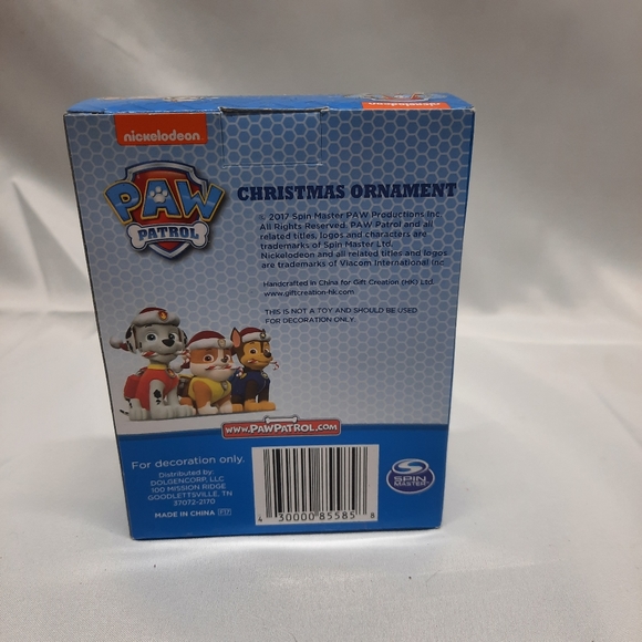 NIB Paw Patrol Merry Christmas Ornament Fire Dalmatian 2017 - Picture 4 of 5